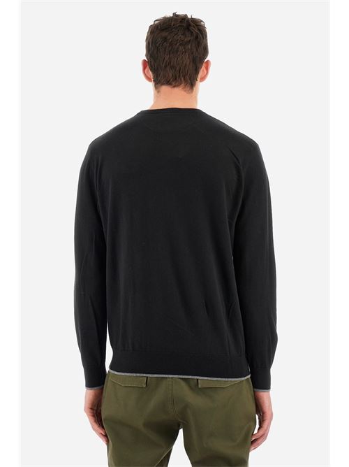 MAN SWEATER CREW NECK LAMBSCOT LA MARTINA | WMS016-YW025/9999